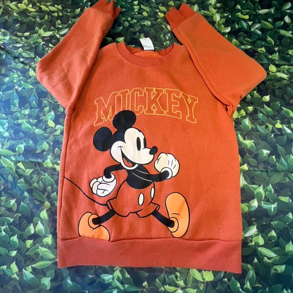Disney Orange Sweatshirt